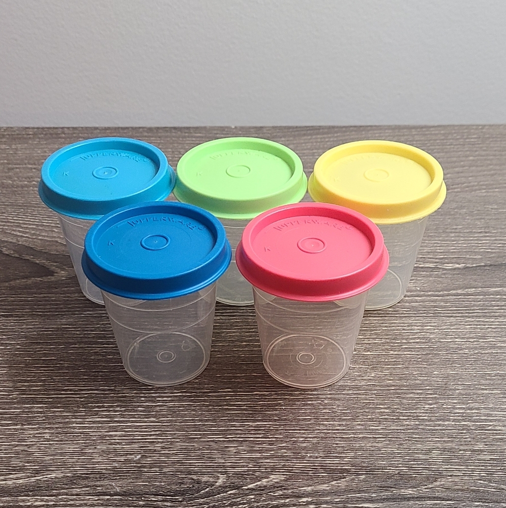 Tupperware Midget Food Storage Containers - Picture 1 of 10